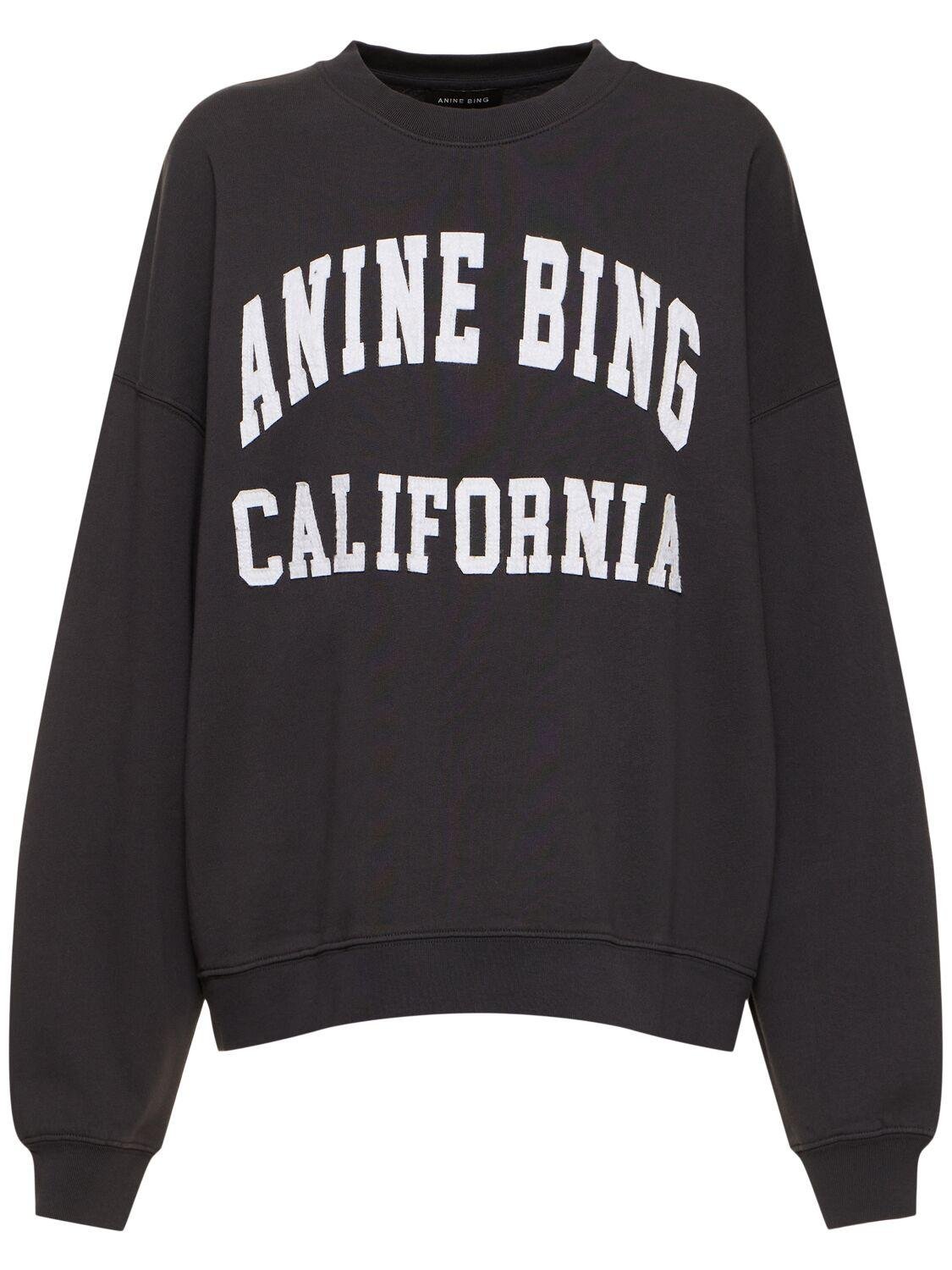 Miles Anine Bing Cotton Sweatshirt by ANINE BING
