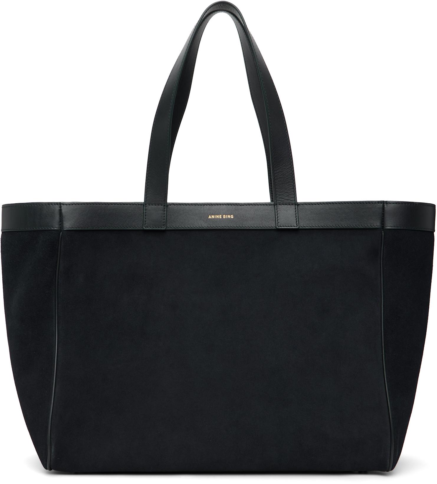 Navy Medium Rio Tote by ANINE BING