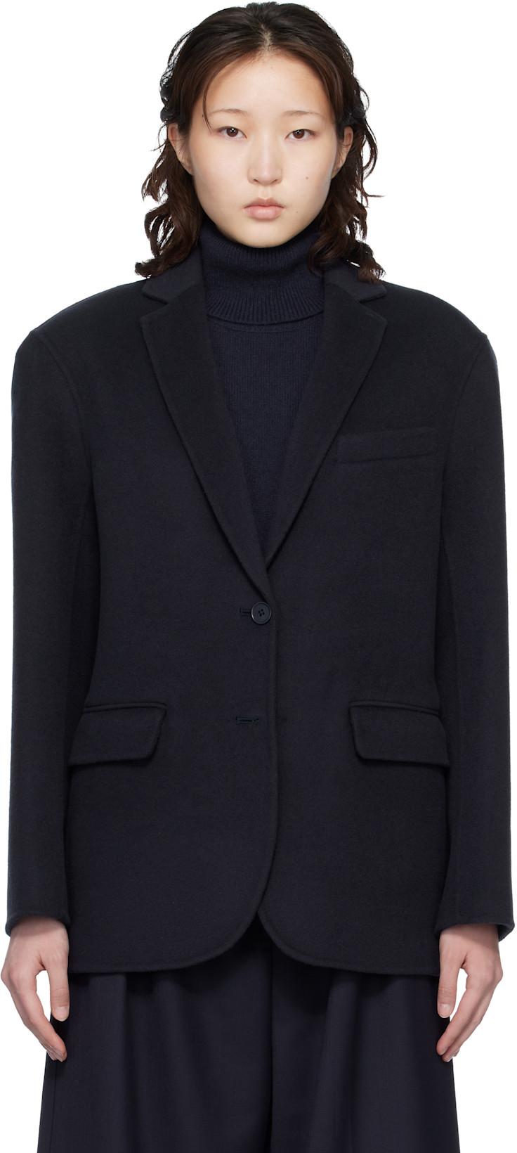 Navy Quinn Blazer by ANINE BING