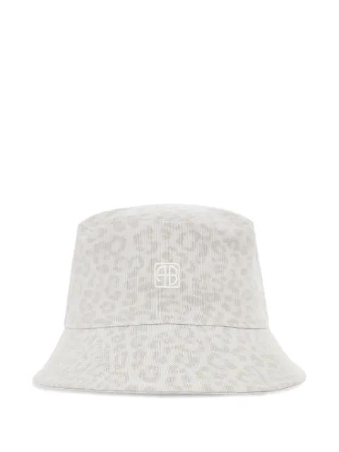 Nicks leopard-print bucket hat by ANINE BING