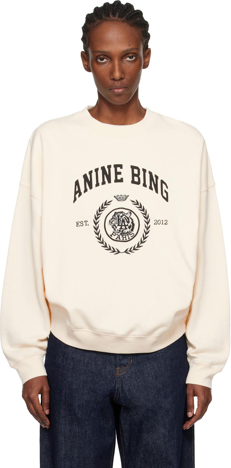 Off-White Miles Collegiate Sweatshirt by ANINE BING