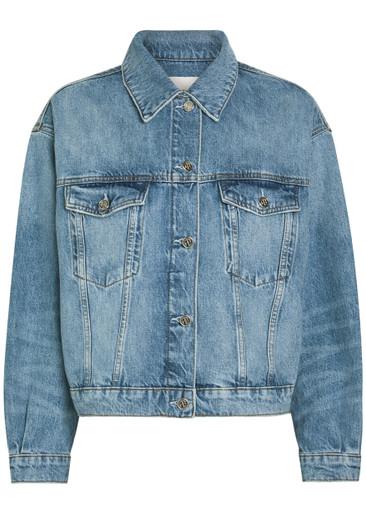 Quincy panelled denim jacket by ANINE BING