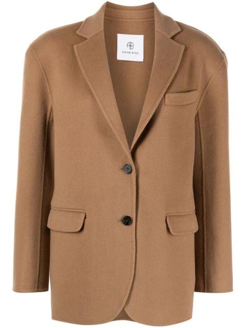 Quinn single breasted blazer by ANINE BING