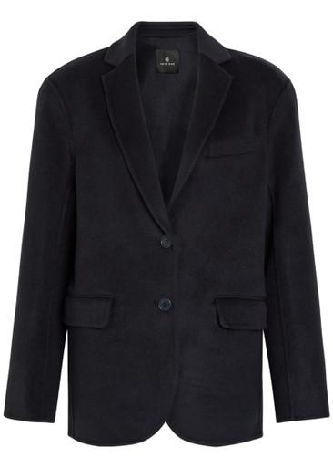 Quinn wool and cashmere-blend jacket by ANINE BING