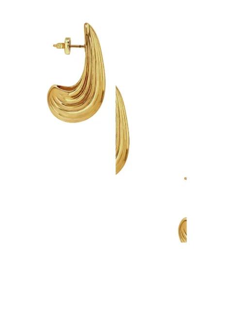 Ribbed Drop earrings by ANINE BING