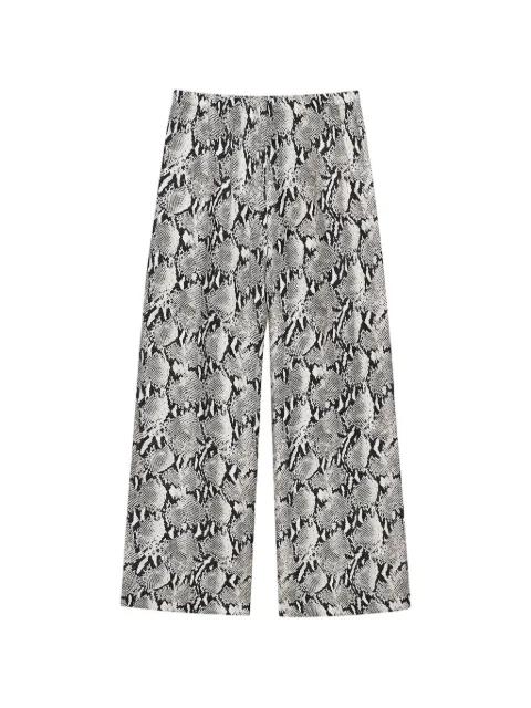 Roslin python print trousers by ANINE BING