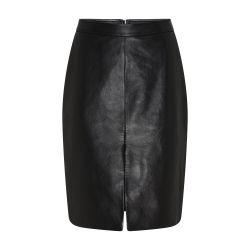 Tyra leather mini skirt by ANINE BING
