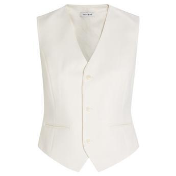 Women's Mario Wool V-Neck Waistcoat by ANINE BING