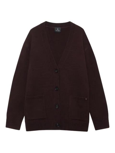 buttoned pocket cardigan by ANINE BING