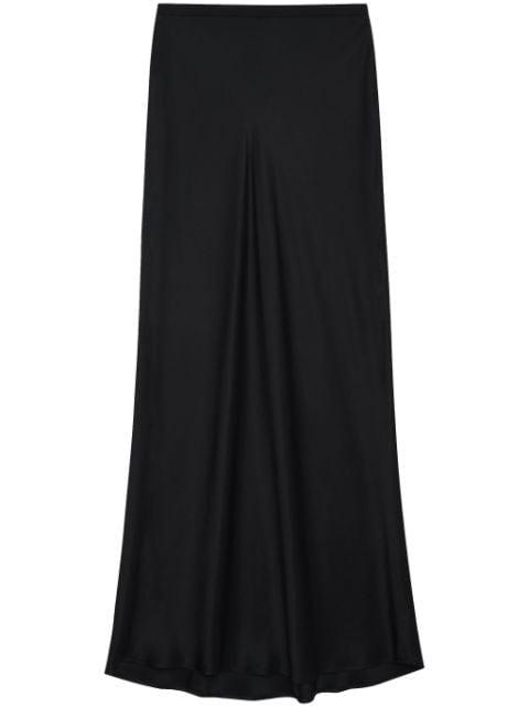 flared silk maxi skirt by ANINE BING