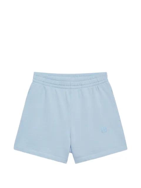 framed monogram kam shorts by ANINE BING
