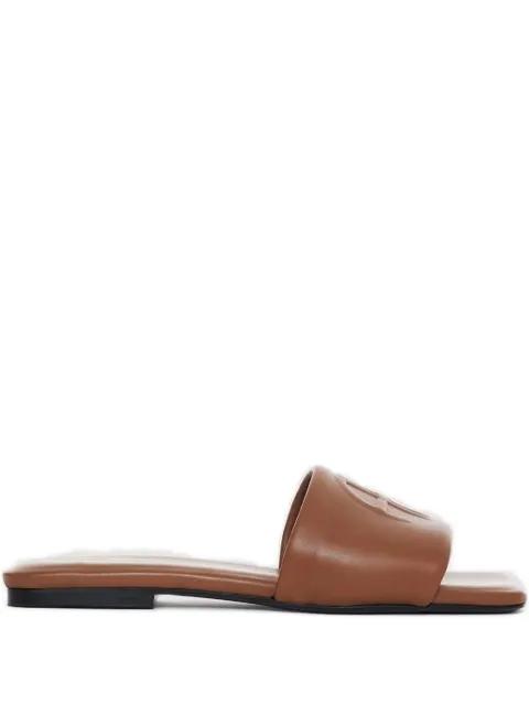 leather slides by ANINE BING
