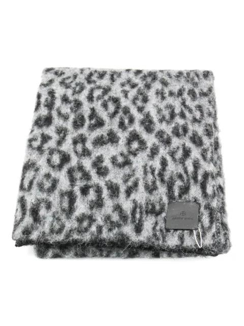 leopard-print scarf by ANINE BING