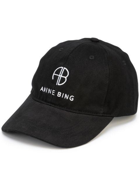 logo-detail hat by ANINE BING