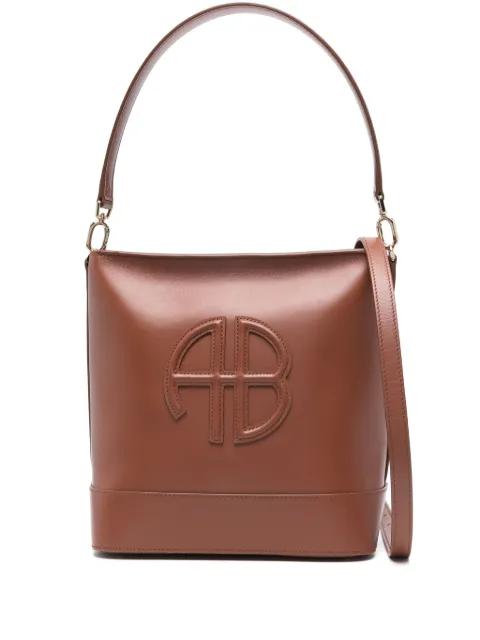 logo-patch tote bag by ANINE BING