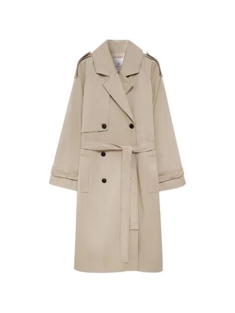 maxi double-breasted trench by ANINE BING
