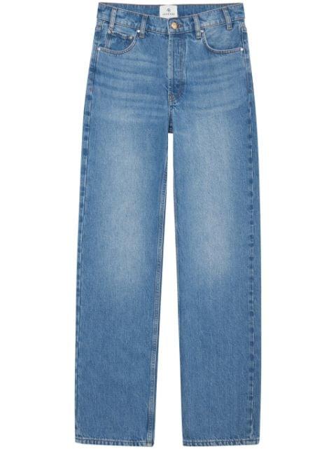 mid-wash wide-leg jeans by ANINE BING