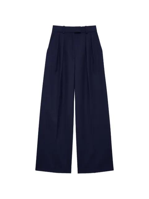 pleated palazzo trousers by ANINE BING