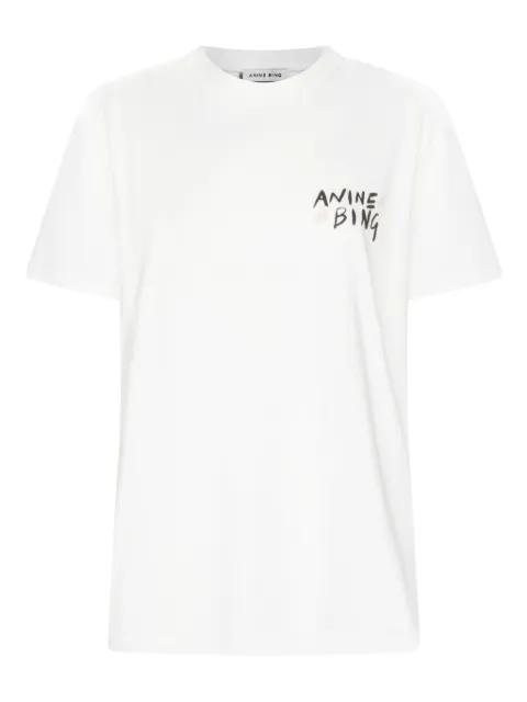 rear-lettering T-shirt by ANINE BING
