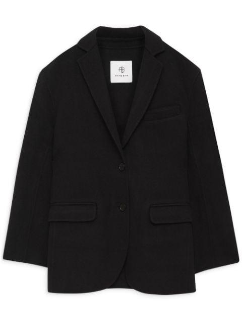 single-breasted notched-lapels blazer by ANINE BING