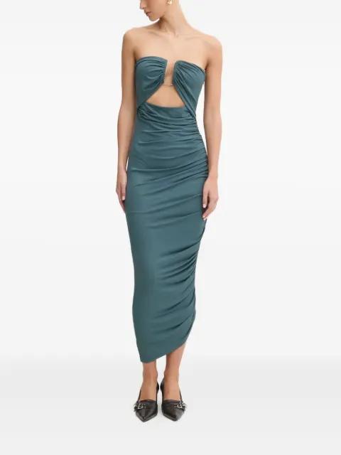 Jett ruched midi dress by ANIYE BY