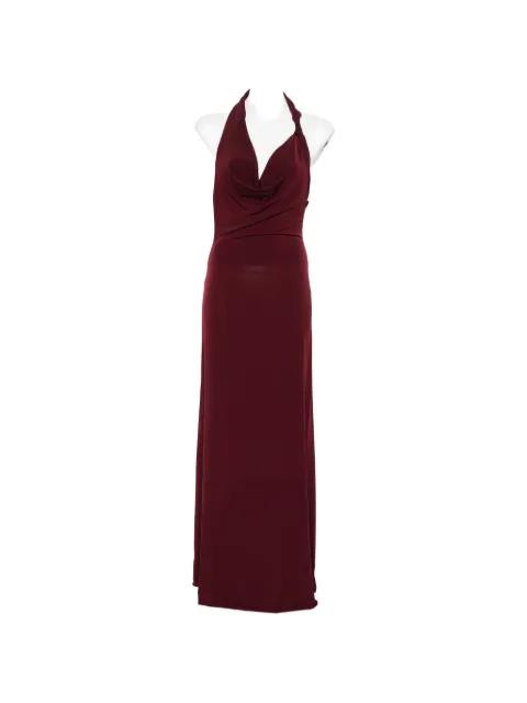 Knot Norah halterneck cowl-neck maxi dress by ANIYE BY