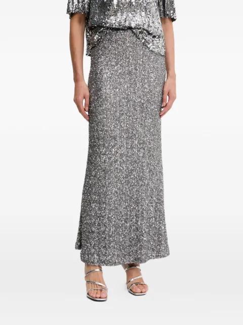 Luxy sequin maxi skirt by ANIYE BY