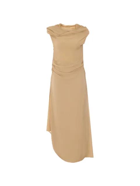 draped asymmetric dress by ANIYE BY
