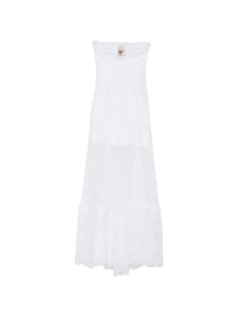 flower-lace maxi dress by ANIYE BY