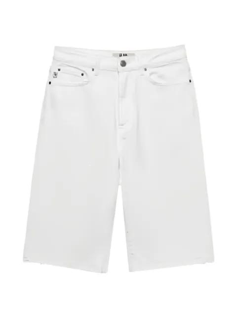 frayed-hem shorts by ANIYE BY