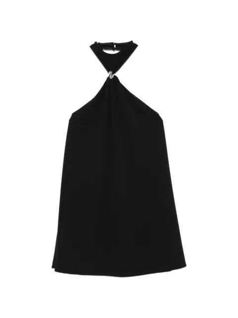 halterneck gathered dress by ANIYE BY