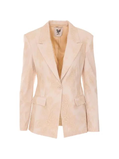lace-embroidery blazer by ANIYE BY
