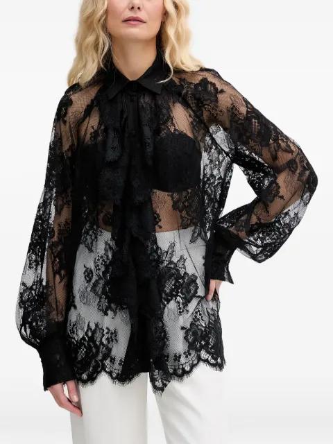 lace ruffled shirt by ANIYE BY