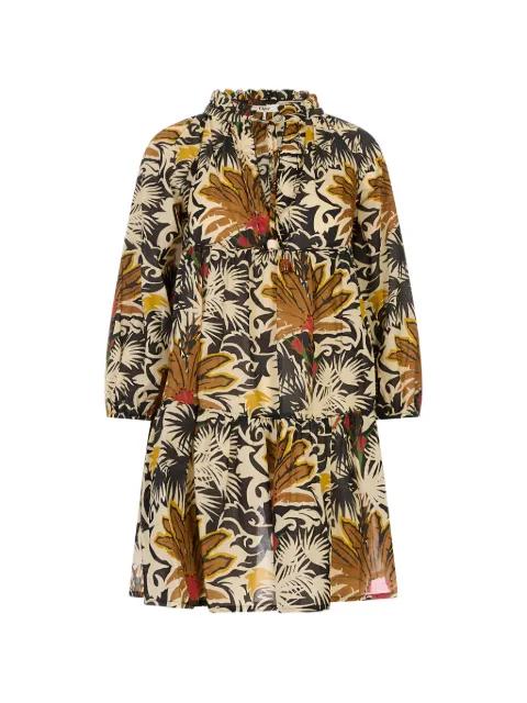 embroidered Clara kaftan dress by ANJUNA