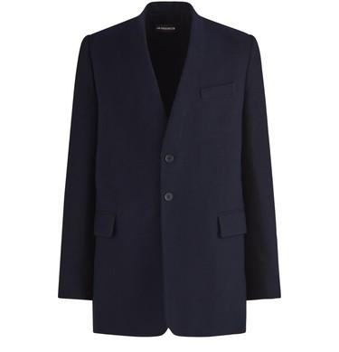 Alain Standard wool brushed tailored jacket by ANN DEMEULEMEESTER
