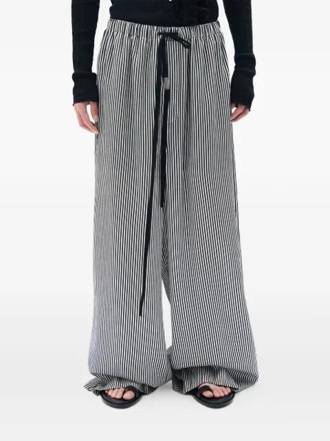 Albertus relaxed striped trousers by ANN DEMEULEMEESTER