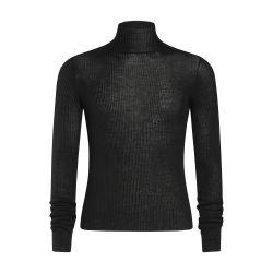Bastiaan High Neck Rib Top by ANN DEMEULEMEESTER