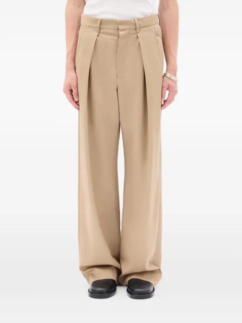 Botel pleated wide-leg trousers by ANN DEMEULEMEESTER
