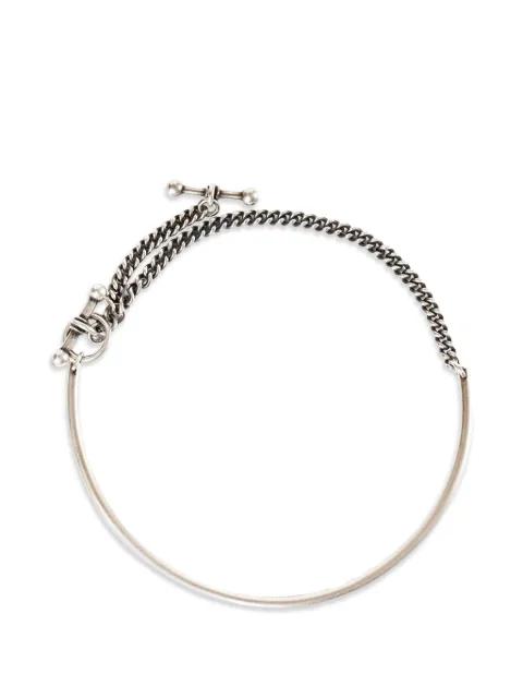 Cally chain pendant necklace by ANN DEMEULEMEESTER
