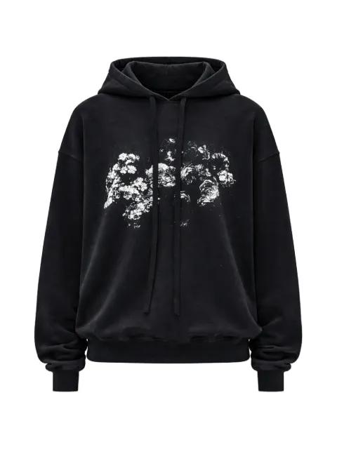 Cara printed hoodie by ANN DEMEULEMEESTER