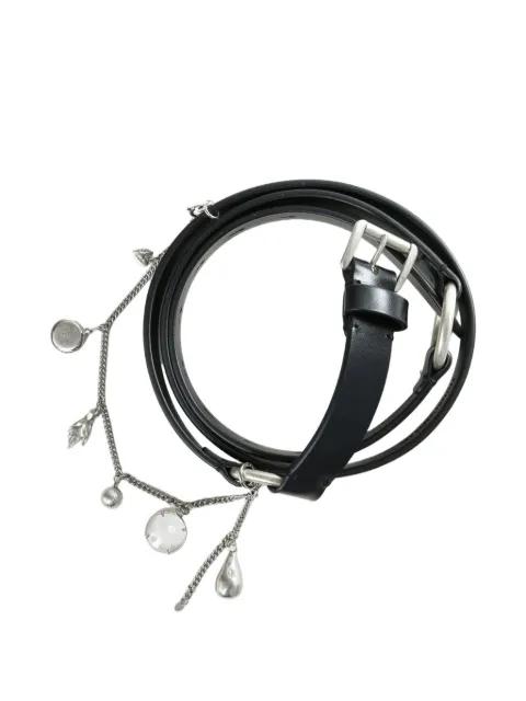 Charis leather belt by ANN DEMEULEMEESTER