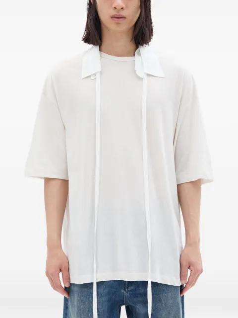 Danvald brushed jersey T-shirt by ANN DEMEULEMEESTER