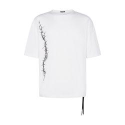 Dieter high comfort fit t-shirt "thorns" print by ANN DEMEULEMEESTER