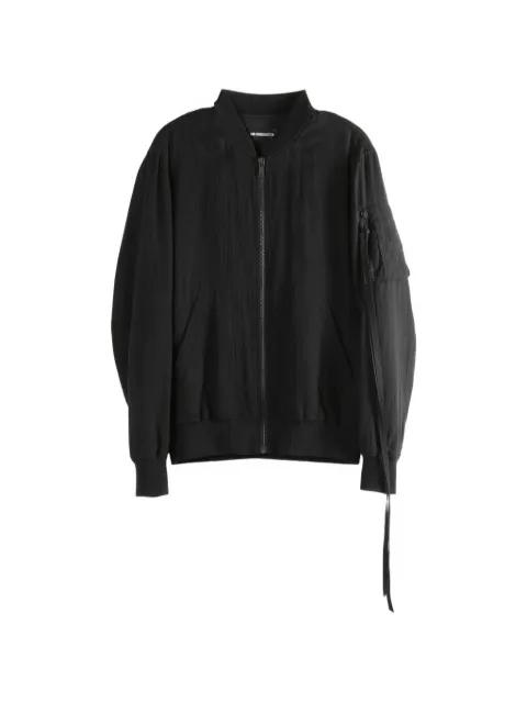 Dries zip-up bomber jacket by ANN DEMEULEMEESTER