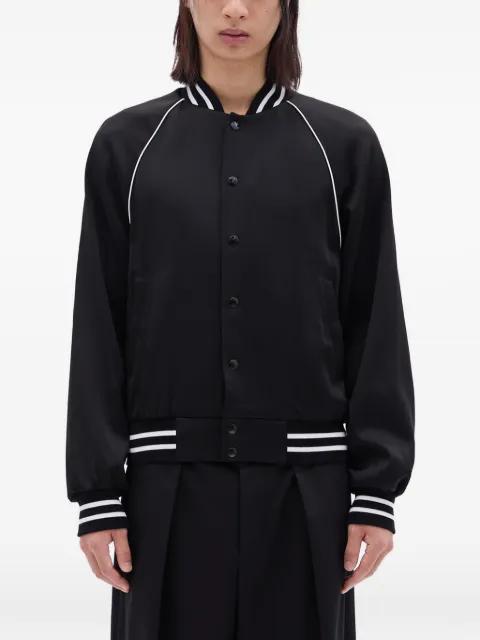 Esko embroidery-detail bomber jacket by ANN DEMEULEMEESTER