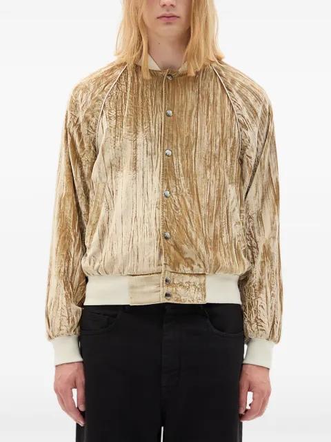 Esko slim-fit bomber jacket by ANN DEMEULEMEESTER