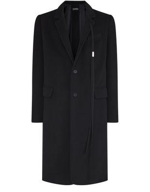 Ian Standard tailored straight coat by ANN DEMEULEMEESTER