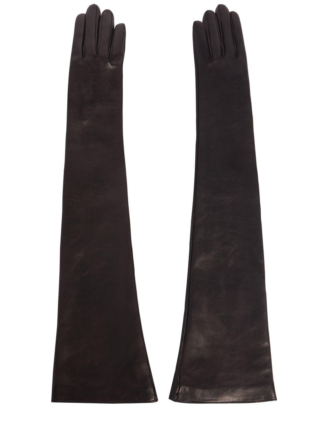 Janne Opera Nappa Leather Gloves by ANN DEMEULEMEESTER