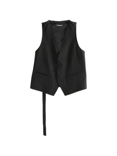 Juikko buttoned waistcoat by ANN DEMEULEMEESTER