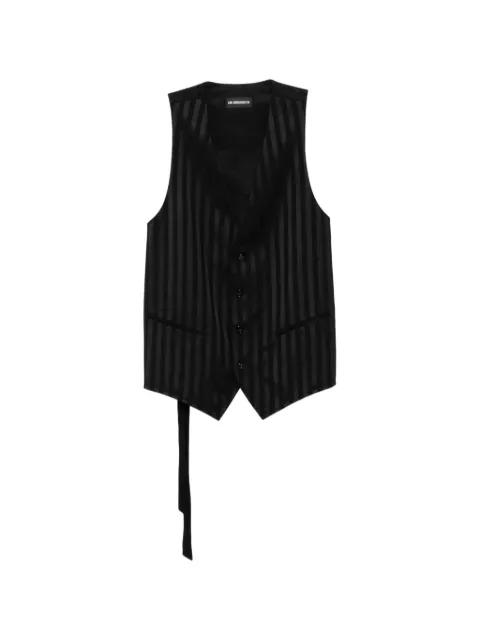 Juikko striped waistcoat by ANN DEMEULEMEESTER
